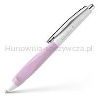 Długopis automatyczny SCHNEIDER Haptify, M, biało-liliowy - 2