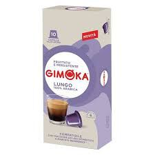 Gimoka 10 Szt Kapsułki TYPU Nespresso LUNGO