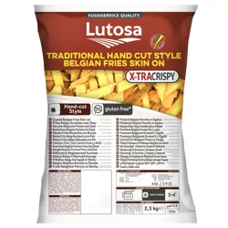 Lutosa Frytki Belgijskie ze skórką 12-12 X-tra Crispy 2,5 kg