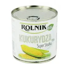 Rolnik Kukurydza Konserwowa Super Słodka Bio 370 Ml