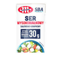 Mlekovita SBA Ser wysokobiałkowy sałatkowo-kanapkowy 270g