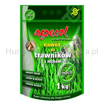 Hortifoska, Nawóz Do Trawników Z Mchem 1 Kg Agrecol