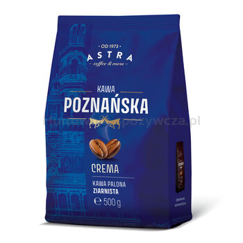 Astra Kawa Ziarnista Poznańska Crema 500G