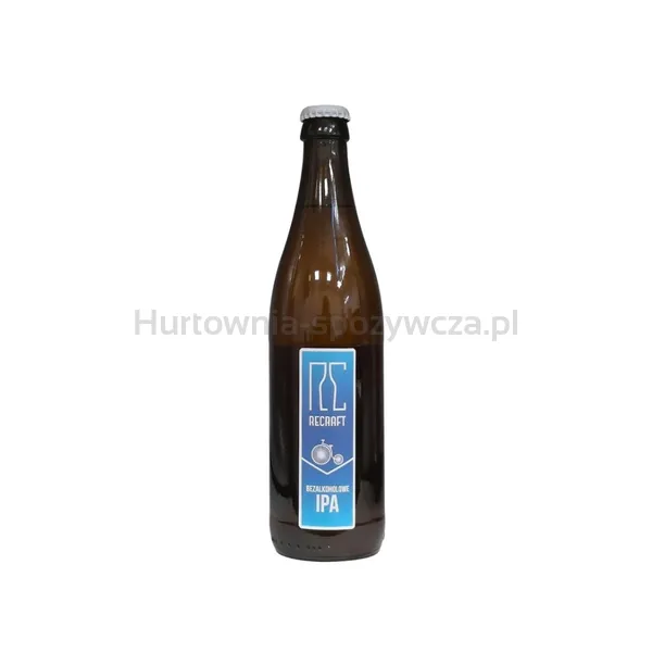 Piwo Recraft Bezalkoholowe IPA, butelka bezzwrotna 0,5L
