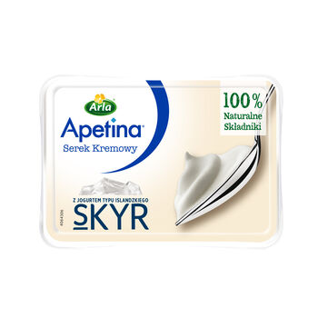 Apetina Serek Kremowy Z Jogurtem Typu Islandzkiego Skyr 125G