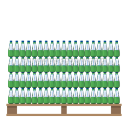 Woda Kinga Pienińska 330Ml Niegazowana Szkło<br>(Paleta 1512 szt.)