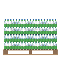 Woda Kinga Pienińska 330Ml Niegazowana Szkło<br>(Paleta 1512 szt.)