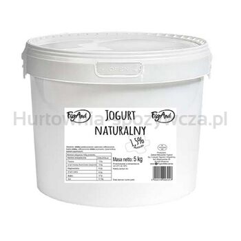 Figand Jogurt Naturalny 1,5% Wiadro 5 L 