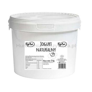 Figand Jogurt Naturalny 1,5% Wiadro 5 L 