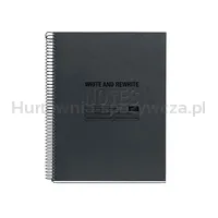 Kołozeszyt MIQUELRIUS Just Black Recycled, A4, 120 kart., 80g, czarny - 2