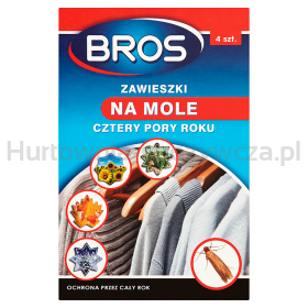 Bros - 4 Pory Roku Zawieszka Na Mole 4 Szt