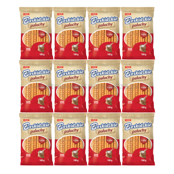 Beskidzkie Paluchy Z Solą 100G x 12 sztuk