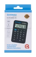 Kalkulator kieszonkowy DONAU TECH, 8-cyfr. wyświetlacz, wym. 97x62x11 mm, czarny - 7