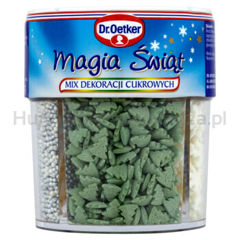 Dr.Oetker Magia Świąt Mix Dekoracji Cukrowych 76 G