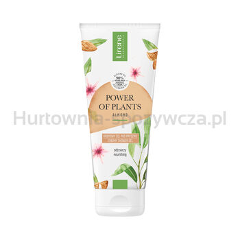 Lirene Power Of Plants Almond Kremowy Żel Pod Prysznic 200 Ml