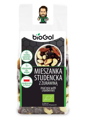 Mieszanka Studencka Z Żurawiną Bio 150 G - Biogol [BIO]