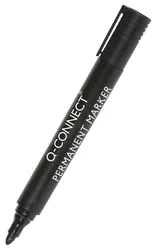 Marker Permanentny Q-Connect, Okrągły, 2-3Mm (Linia), Czarny