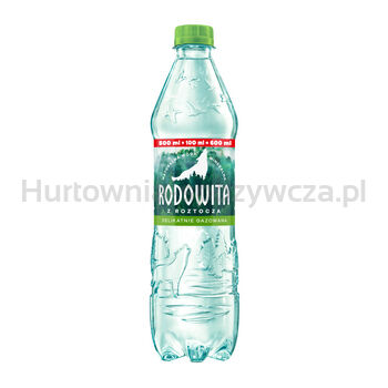 Woda Mineralna Rodowita delikatnie gazowana 0,6L