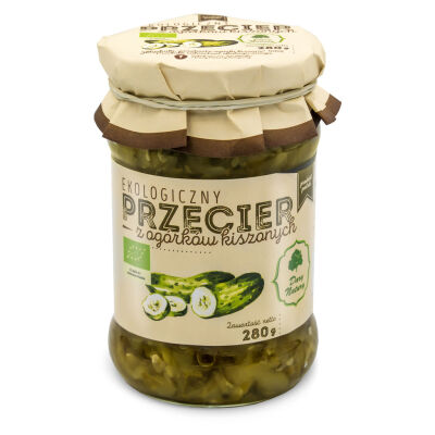 Przecier Z Ogórków Kiszonych Bio 280 G - Dary Natury [BIO]