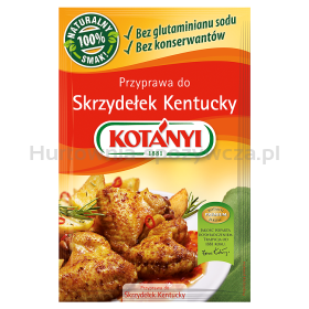 Kotanyi Sekrety Kuchni Amerykańskiej Kentucky Wings Mieszanka Przypraw 30G