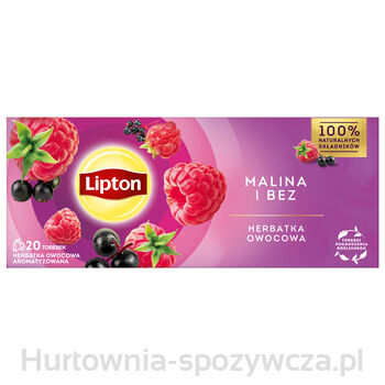 Lipton Fruit Malina I Bez 20Tb