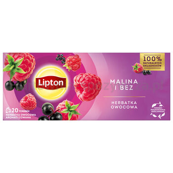 Lipton Herbata Fruit Malina I Bez 20Tb