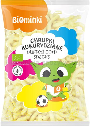 Chrupki Kukurydziane Bezglutenowe Bio 150 G - Biominki [BIO]