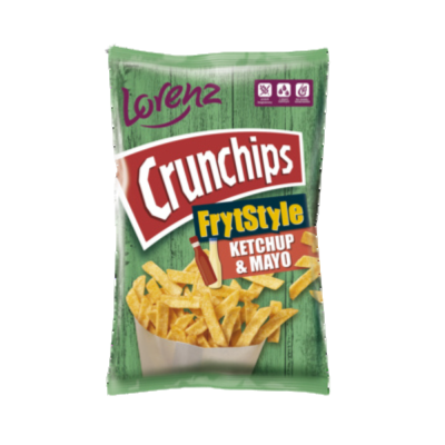 Crunchips FrytStyle Ketchup&Mayo 70g