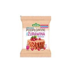 Podpłomyki żurawinowe 70g Kupiec