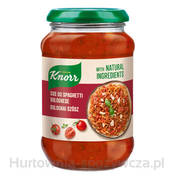Knorr Sos Do Spaghetti Bolognese 400 G