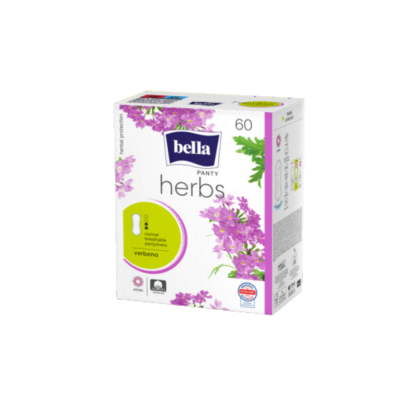 Wkładki higieniczne Bella Herbs Verbena (wzbogacone werbeną) 60 szt.