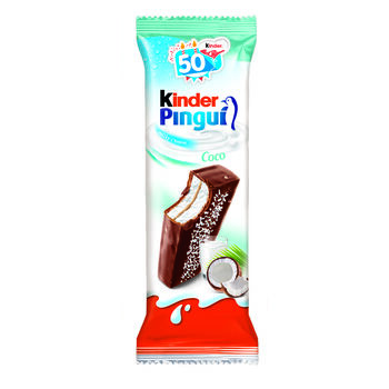 Kinder Biszkopt Z Mlecznym I Kokosowym Nadzieniem Pingui Cocco 30G