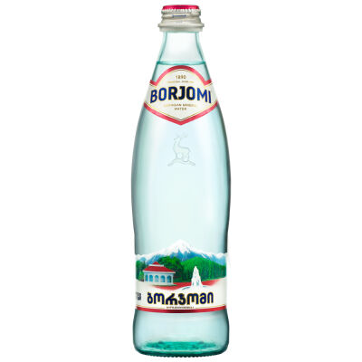 Woda Borjomi Gazowana 500 Ml