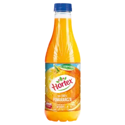 Hortex Sok 100% Pomarańcza Butelka Apet 1 L