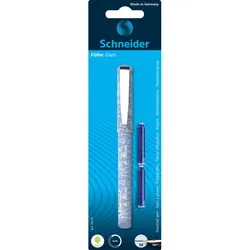 Schneider Pióro Wieczne Glam + 2 Naboje, Blister, Mix Kolorów 