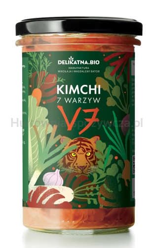 Kimchi 7 Warzyw 540 G - Delikatna [BIO]