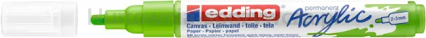 Edding Marker Akrylowy E-5100 2-3 Mm, Matowy Żółtozielony