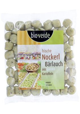 Bio Verde  Kopytka Świeże Z Czosnkiem Niedźwiedzim Bio 400 G [BIO]