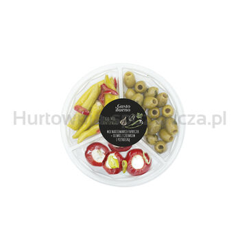 Gusto Bueno Trio Mix Antipasti Z Zieloną Macedońską Papryczką 210G