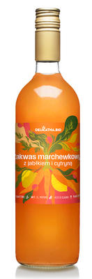 Zakwas Marchewkowy Z Jabłkiem I Cytryną Bio 700 Ml - Delikatna [BIO]