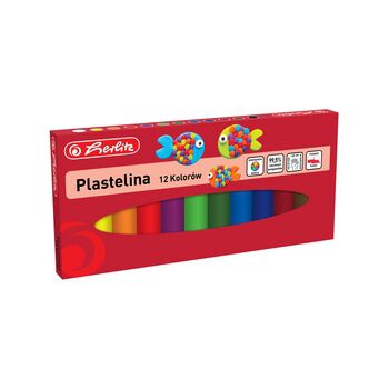 Herlitz Plastelina 12 kolorów