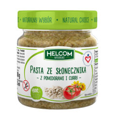 Helcom Naturalnie Pasta Ze Słonecznika Z Pomidorami I Curry 225 Ml 