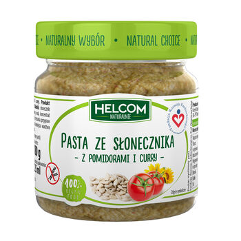 Helcom Pasta Ze Słonecznika Z Pomidorami I Curry 225 Ml Naturalnie