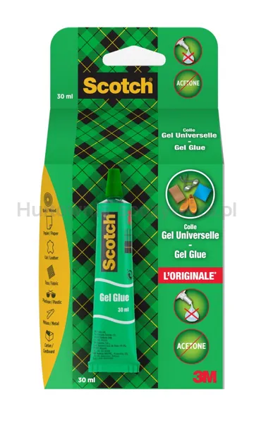 Klej żelowy SCOTCH w tubce, uniwersalny, 30 ml