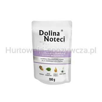 Dolina Noteci Premium Mokra karma dla psów małych ras z królikiem saszetka 100 g