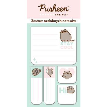 Zestaw notesów ozdobnych Pusheen