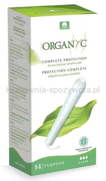 Tampony z aplikatorem super 14szt BIO
