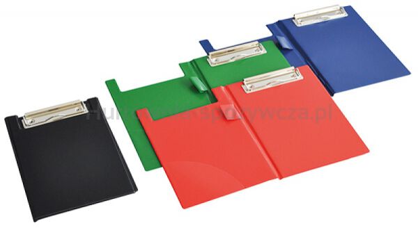 Q-Connect Clipboard teczka, PVC, A5, czarny  - 3