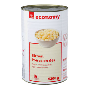Tge Gruszki W Kostkach W Lekkim Syropie 4250Ml 4200G