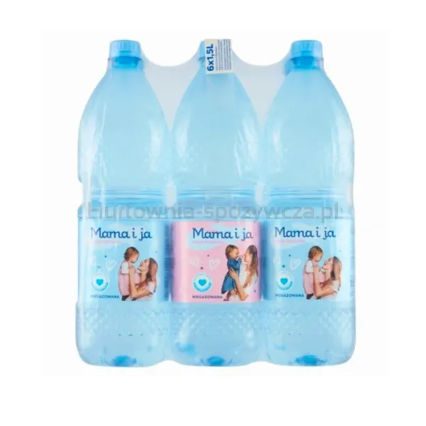 Woda Źródlana Niegazowana Mama I Ja 1,5 L (w tym +0,50 zł/szt. zwrotnej kaucji)